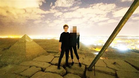 naked people on top of the great pyramid|A Danish Photographer Shot Himself Having Sex With a Model。